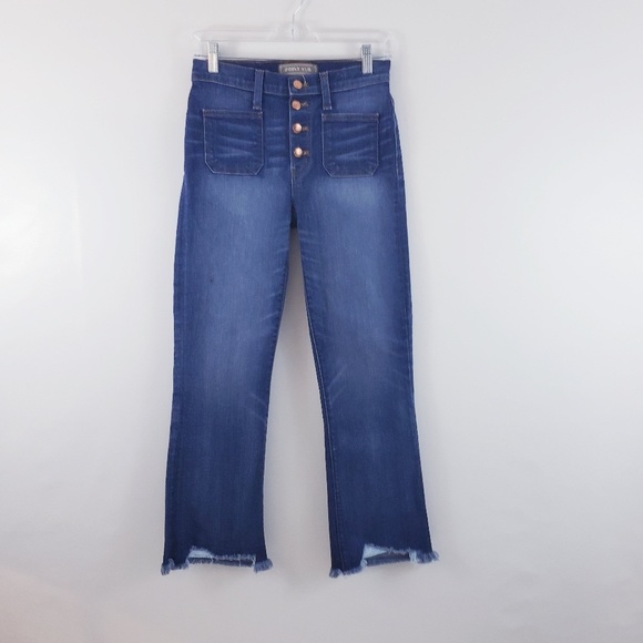 🚫SOLD🚫 J. Crew Point Sur Denim High Rise Jean - Picture 2 of 8